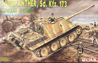 Dragon #9016 1/35 Scale Sd.Kfz. 173 Jagdpanther Command Version PM117 • $24.99