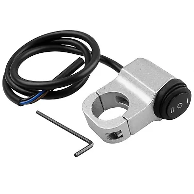 12V Motorcycle ATV Handlebar Headlight Switch7/8  22-23mm On-Off-On Control CNC • $14.51