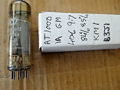 Mullard   EL84 KM1 B3J1 USED Valve Tube AT1000 Tester NOV21V • £35