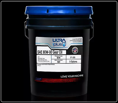 Ultra1Plus SAE 80W-90 Conventional Gear Oil API GL-5 (5 Gallon Pail) • $118.23