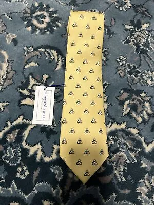 Vineyard Vines Custom Collection “2013 Connolly Cup” Yellow Tie • $15