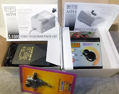 NOS NEW MTH 30-4180 Z-1000 Hobby Transformer & Controller For O Gauge Train Set • $195