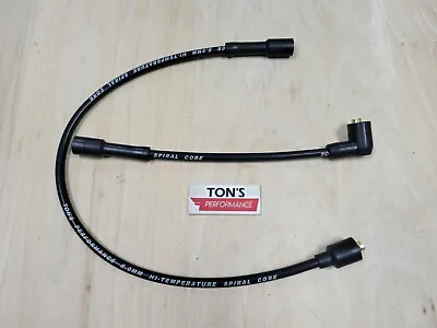 Ton's Black 8mm Spark Plug Wires Harley Touring 1986 - 2003 Sportster XL 86-03 • $18.99