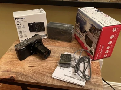 $335 • Buy ~~~New/Return~~~Panasonic Lumix DMC-ZS60 18.1MP 4K Touch/Vlogging Digital Camera