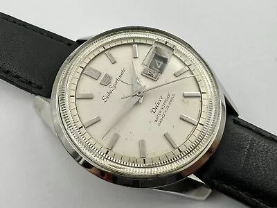 Vintage SEIKO 7606-7000 Sportsmatic Deluxe Day/Date Automatic SERVICED - 38 Mm • $160