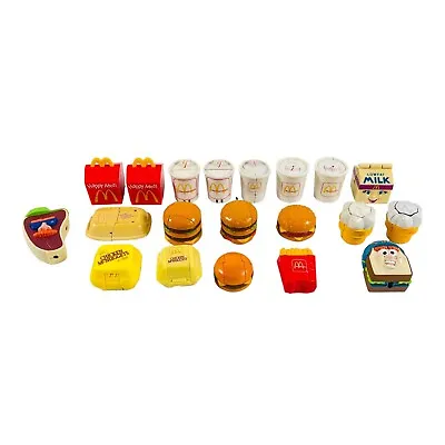 McDonalds Changeables Lot Of 20pcs Happy Meal Toys Chicken Tenders Hamburgers A • $125.96