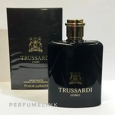 TRUSSARDI UOMO 100ml EDT SPRAY MENS PERFUME ...Sealed Box & Genuine • $139.99
