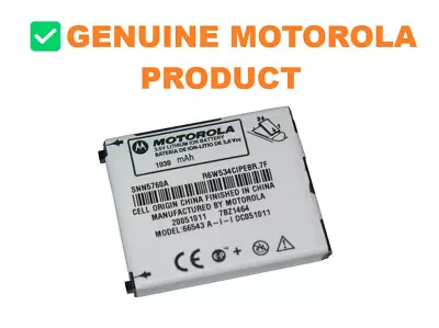 Original Motorola SNN5760A Standard Battery For E816 E815 A860 V710 *NEW* • $13.99