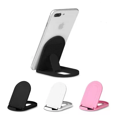 Universal Foldable Cell Phone Desk Stand–Holder Mount Cradle For Phones & Tablet • $6.99