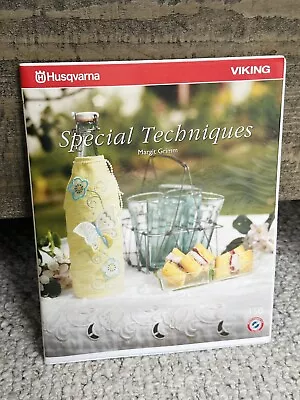 Husqvarna Viking Designer 1 Special Techniques #150 • $30
