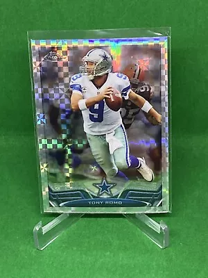 $7.99 • Buy  Tony Romo 2013 Topps Chrome #196 Xfractor Dallas Cowboys HOF? CBS