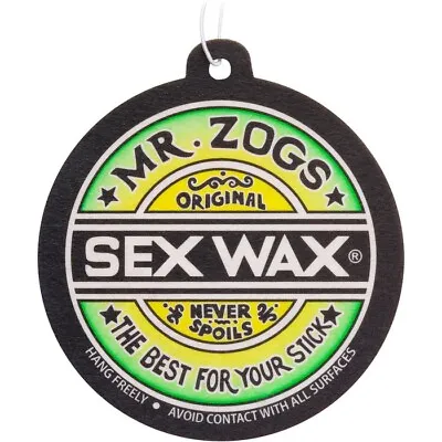 Mr Zogs Sex Wax Car Air Fresheners Hanging Type - Pineapple • £4.99