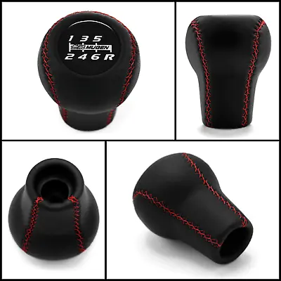 SHIFT KNOB MUGEN 6 SPEED RED STITCH ACURA INTEGRA DC5 TYPE-S RSX CIVIC Si S2000 • $61