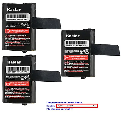 Kastar Battery Replace For Motorola KEBT-086-B/C BNH-KEBT-086 3XCAAA KEBT-086 • $19.99