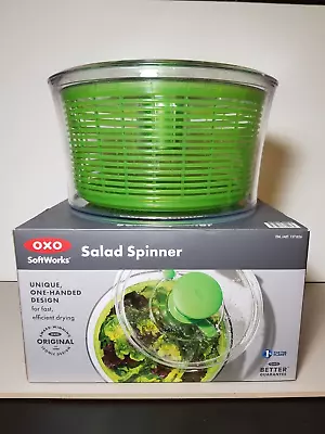 OXO Softworks 10  Salad Spinner One Handed Design #1371826 • $18.99