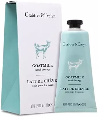 Crabtree And Evelyn GOATMILK Hand Therapy Cream FULL SIZE  100g BNIB • £16.90