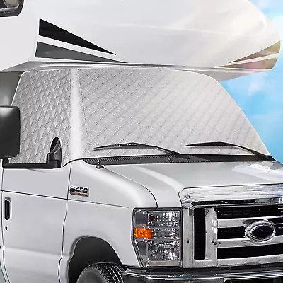 RV Windshield Cover Compatible With Ford Class C 1997-2023 RV Front Window Cover • $43.10