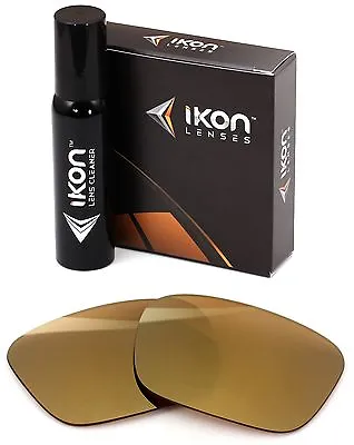 Polarized IKON Replacement Lenses For Von Zipper Fulton Sunglasses Gold Mirror • $35.90