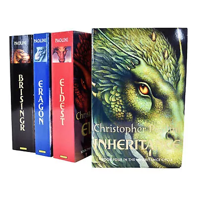 Inheritance Cycle 4 Books Collection By Christopher Paolini-Age 14-16-Paperback • $27.99