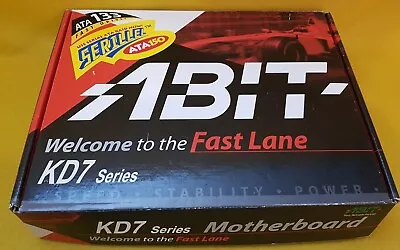 £10 • Buy ABIT KD7-S Motherboard Socket A/462 AMD -- EMPTY BOX ONLY!