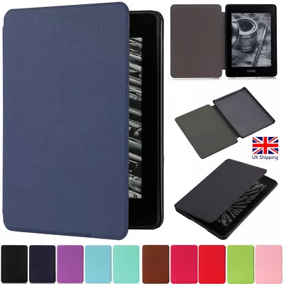 For Amazon Kindle Paperwhite 5/6/7/10/11th Gen 1234 Smart Case Magnetic PU Cover • £8.22