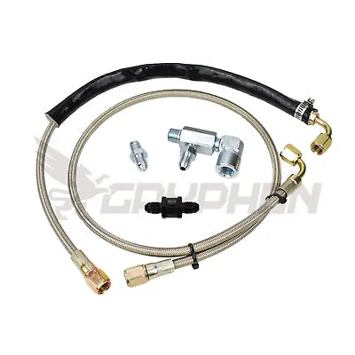 Turbo Oil Feed Line Kit Ford Territory Ghia Barra 245T Garrett GT35/40R GT3582R • $105.98