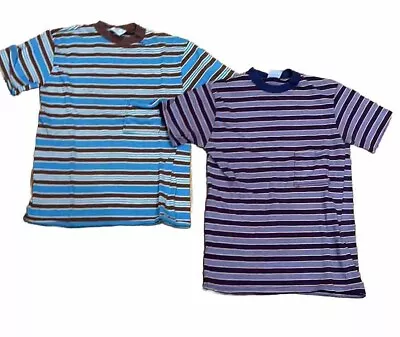 Vintage 60s/70s Striped Kmart T~Shirts~Youth Boys Small~Brady Bunch Style • $20.49