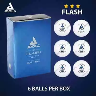 JOOLA FLASH 3-Star 40+ New Material Table Tennis Balls Seamless  ITTF Approved • $19.99