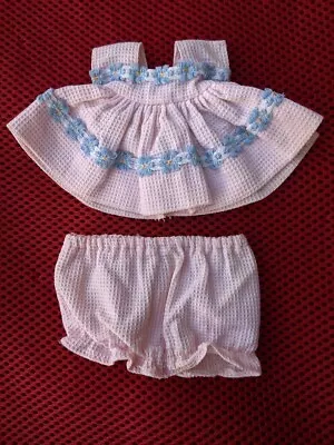 Vintage Vogue Ginny Doll's 1952 “Margie” Dress And Matching Bloomers Very Good • $26