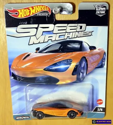 Hot Wheels McLaren 720S [Orange] Speed Machines -New/Sealed/VHTF [E-808] • $22