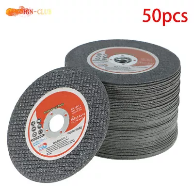 Cut Off Wheels For Cutting All Metals 50 Pack 4  X 1/16  X 5/8  Cutting Disc • $28.91