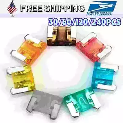 120-20pcs Low Profile Mini  Car Fuse Auto Car Motorcycle SUV FUSES Kit APM ATM • $6.57