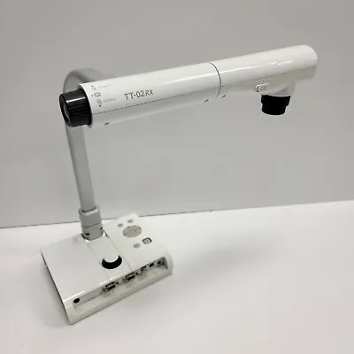 Elmo Model TT-02RX Document Camera Visual Presenter - POWER SUPPLY NOT INCLUDED! • $29.95