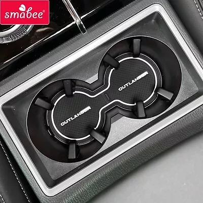 $40.59 • Buy For Mitsubishi Outlander 2023 + Car Gate Slot Mat Door Cup Pad Accessories WHITE