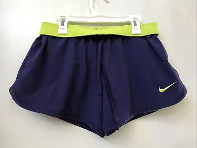 $18.95 • Buy Nike Dri Fit Phantom 2 In 1 Running Shorts 404898-422 Blue Green Women’s Small S