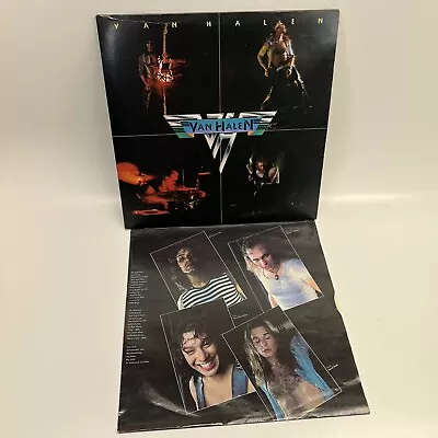 VAN HALEN SELF TITLED Vinyl LP (BSK 3075) 1978 “Jamie’s Cryin’ Original • $22.99