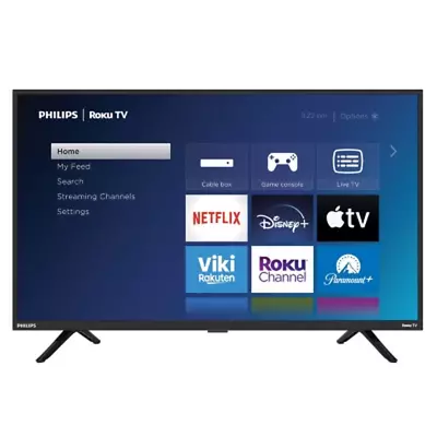 Philips TV 32-Inch Class 1080P FHD Roku Smart LED Television Home Entertainment • $276.48