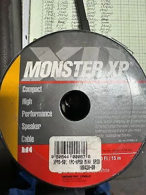 Speaker Cable High Performance High Resolution Monster XPMS- 50  50Ft New • $20