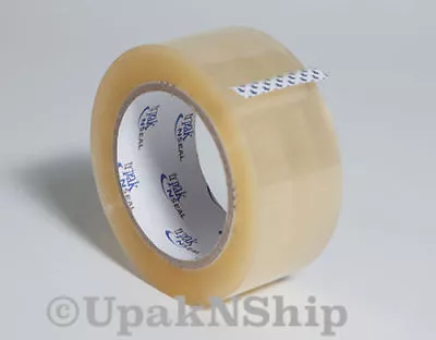 2 Mil Clear Carton Sealing Packing Packaging Tape 2  X110 Y UpakNSeal 330 Feet • $19.95