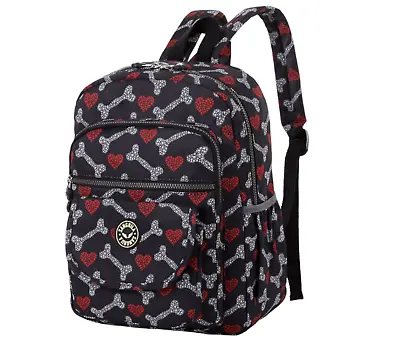 £17.88 • Buy Unisex Children Adult Backpack Women Printed Spacious Shoulder School Bag KB