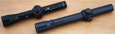 Pair Of Rifle Scopes Weaver K2.5 Leupold M8 2x Scout Scope 1” Tubes Used • $65