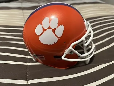 Clemson Tigers Orange Schutt Football Mini Helmet NCAA Read Description ACC • $22.99