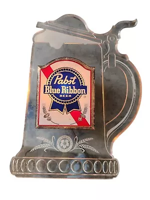 Vintage Pabst Blue Ribbon PBR Plastic Stein Light Up Beer Sign/ WORKS • $50