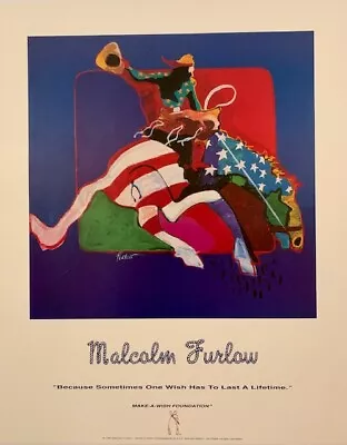 Malcolm Furlow Poster  All American Rider  • $50