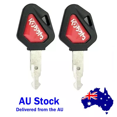 2Pcs Kubota 459A Master Plant Ignition Switch Key For Excavators Diggers Dumper. • $12.79