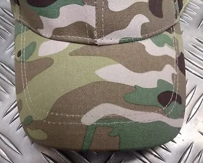 100% Cotton ARMY Children's Assorted Camouflage Baseball Hat / Cap - Brand NEW • £8.99