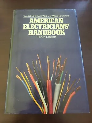 $14.79 • Buy American Electricians' Handbook 10th Edition-Hardcover- W/Dust Jacket 1981
