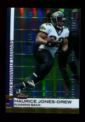 2009 Topps Finest Green Refractor #48 Maurice Jones-Drew Jaguars /199 • $4.99