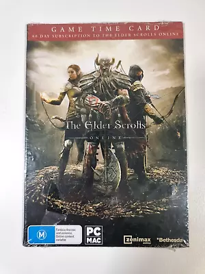 The Elder Scrolls Online ESO Game Time Card 60 Day - PC MAC - NEW Sealed • $19