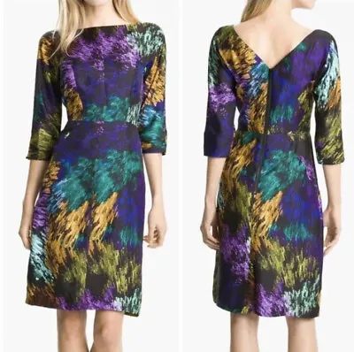 Milly Dress Silk 3/4 Sleeve Size 2 • $36.50